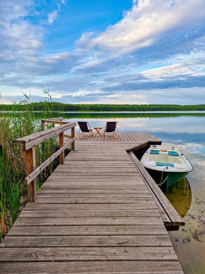 Bobrowa Ostoja Villa Łukta Buitenkant foto