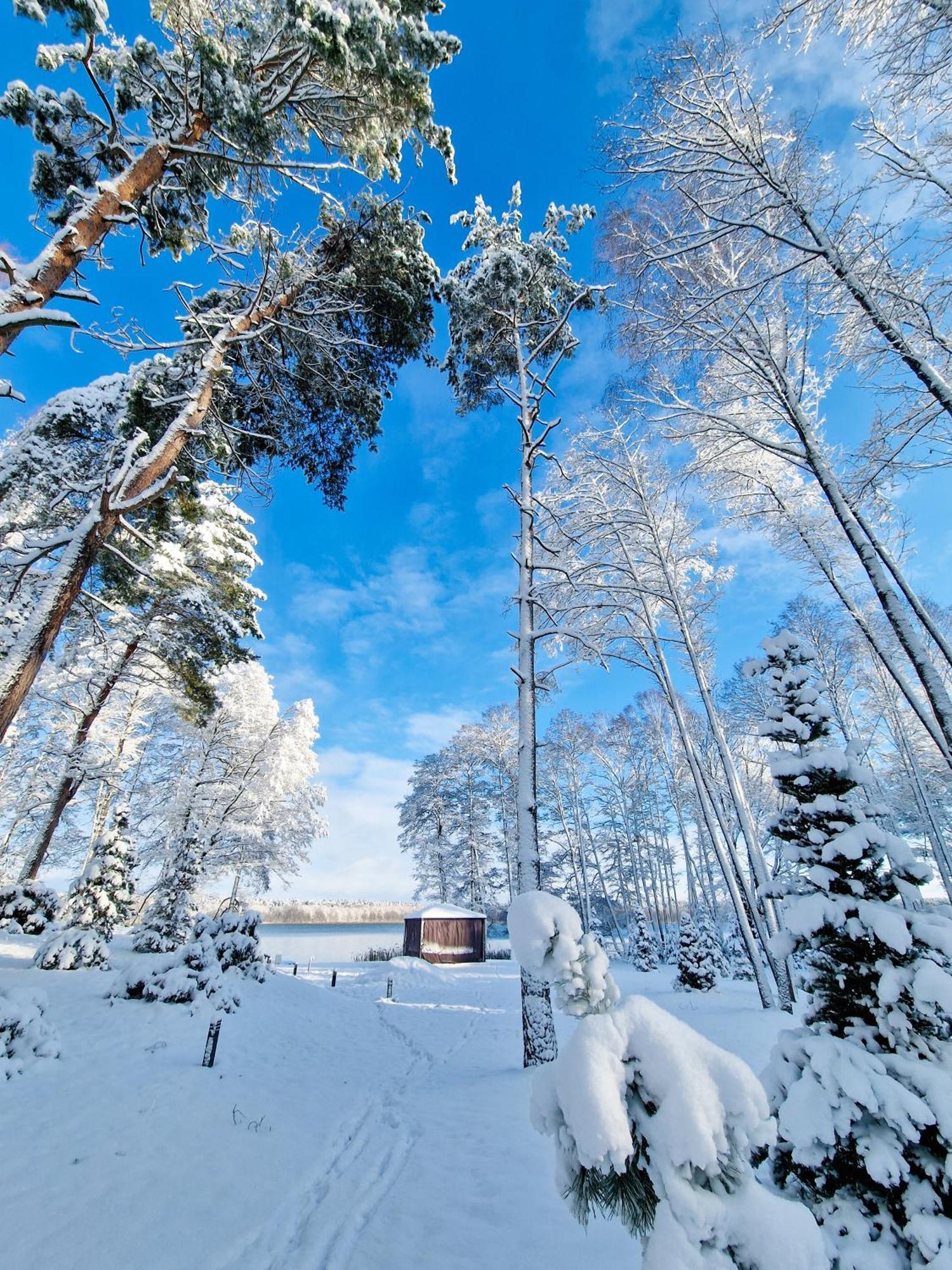 Bobrowa Ostoja Villa Łukta Buitenkant foto